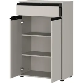 Germania Lemont 63 x 98 x 34 cm grau / grau