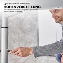 bümö Schreibtisch Eiche / Graphit