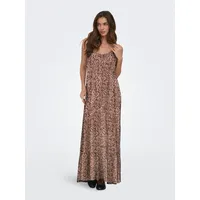 Only Spaghettikleid Sommerkleid Braun 36