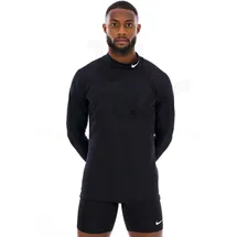 Nike Pro Warmes Dri-FIT langarm Fitnessshirt Herren 010 black/white XXL