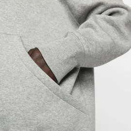 Nike Sportswear Phoenix Fleece Oversized Hoodie Damen 063 dk grey heather/sail M