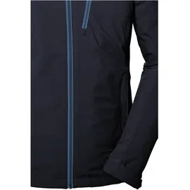 KILLTEC Damen Softshelljacke/Outdoorjacke mit Kapuze KOS 89 WMN SFTSHLL JCKT, 46, blau dunkelnavy,