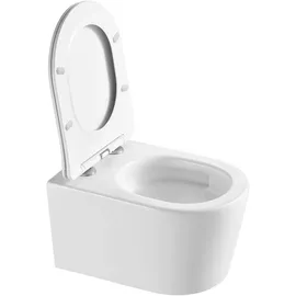 Kronenbach Tube WC-Sitz mit Absenkautomatik Weiß