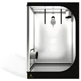 Secret Jardin Growbox Anzuchtzelt 120 x 60 x 178 cm Schwarz