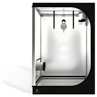 Secret Jardin Growbox Anzuchtzelt 120 x 60 x 178 cm Schwarz