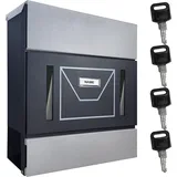 TÄGA 2220BSS Anthrazit inkl. Zeitungsfach