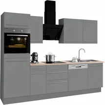OPTIFIT Küchenzeile Bern 270 cm grau