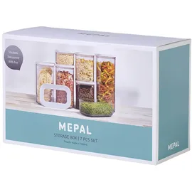 Mepal Modula Vorratsdosen 7-teilig weiß