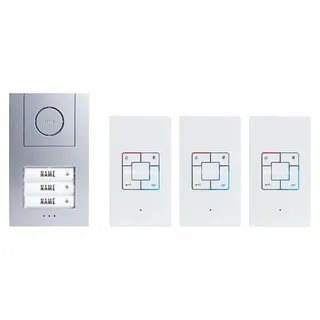 m-e Vistus Türsprechanlage AD-ALU-4030 S 3WE 41188