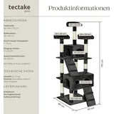 Tectake Mogli 170 cm schwarz