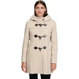 GIL BRET Dufflecoat mit Kapuze, Beige melange, 40