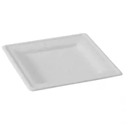 50 Stk. Weiße quadratische Faserplatten 21cm Ref PW210APU2121