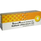 Schuck Gmbh Arzneimittelfabrik Schuckmineral Globuli 4 Kalium chloratum D6