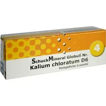 Schuck Gmbh Arzneimittelfabrik Schuckmineral Globuli 4 Kalium chloratum D6