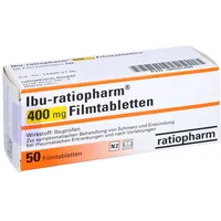 Ibu-ratiopharm 400 mg Filmtabletten 50 St