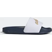 Adidas Shower adilette Cloud White / Gold Metallic / Shadow Navy 37