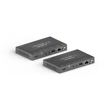 PURETOOLS - HDBaseT Extender Set, 18G HDR. 40m@4K, 70m@1080p. 1080p bis 4K Upscaling. Unterstützt ARC und externe Audioü