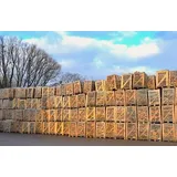 120 kg Heinrichs Trockenes Kaminholz Holz Brennholz Feuerholz Laubholz Mix 33cm