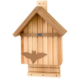 Siena Garden Fledermauskasten Nachtflatter Kiefer FSC 100%, 25x12x39 cm