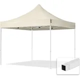 CARPASOL Faltpavillon Economy 3 x 3 m ohne Seitenteile creme 581826