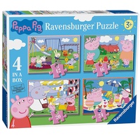 Ravensburger Peppa Wutz Puzzle für Kinder ab 3 Jahren, 10,2 cm (12, 16, 20, 24 Teile)