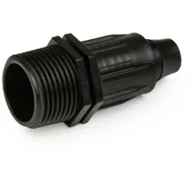 Bradas Schlauchanschluss mit 3/4" Außengewinde für 16 mm Verlegerohr