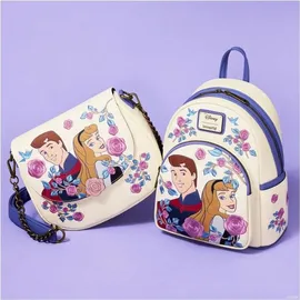 Loungefly Disney Dornrö schen Aurora & Phillip Schultertasche