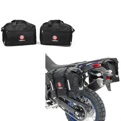 Set: Alukoffer Innentaschen passend für BMW R 1250 / 1200 GS / Adventure 04-21 Koffer Taschen Bagtecs MS1 + Satteltaschen Wasserdicht passend für BMW R 1200 GS / Adventure Bagtecs WP8 2x30L Seitentaschen