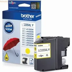 Tinten BROTHER LC225XLY BROTHER MFCJ4420DW TINTE YEL HC