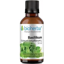 bioherba reichenbach gmbh ood Basilikum Ocimum tenuiflorum L. Tropfen Tinktur 50 ml