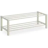 Idimex Schuhregal Navan Metall Vintage, 80x27x29 cm, Garderobe, Schuhaufbewahrung,