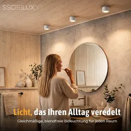 SSC-LUXon CELI-WX 4x rund weiß Aluminium