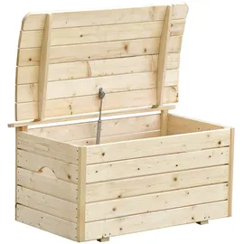 TIMBELA Aufbewahrungsbox 80 x 50 x 47 cm 1-tlg. beige