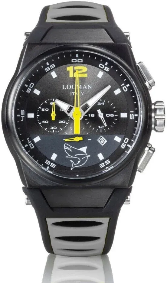 Locman 0555K07S-BKGYLISA Mare Quartz Men's Watch