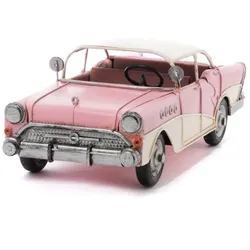 Kubanisches Auto rosa - Anderes Metall Amadeus 12x28 cm