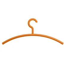 Hewi Kleiderbügel 570.3B24 drehbarer Haken, matt, orange