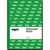 Sigel Formularbuch Rechnung A6 2x 50 Seiten