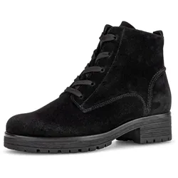 Schnürstiefelette »Genua«, Blockabsatz, Schnürboots, Komfortschuh in Schuhweite G (= weit), Gr. 40, schwarz, , 91369751-40