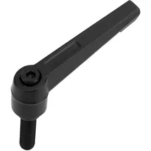 Intirilife Klemmhebel / Klemmmutter - Klemmmutter in Schwarz - Größe M8x50mm | Gr.: onesize