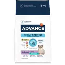 Advance Sterilized High Protein Hairball Katzenfutter 10 kg