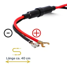 CARTREND 10448 Steckdose Auto, Wohnwagen und Reisemobil 2-Port mit Kabel, 8000 mA