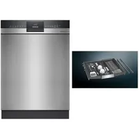 Siemens iQ300 SN43ESS2BD Unterbau-Geschirrspüler (598 mm breit, Edelstahl) 