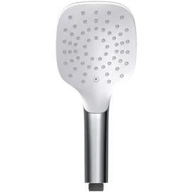 Primaster Handbrause Water Pic quadratisch chrom-weiß wassersparend