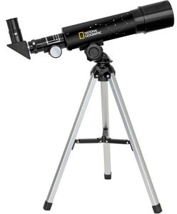 National-Geographic Teleskop 50/360, Set, Linsenteleskop, 50/360mm, mit Tischstativ