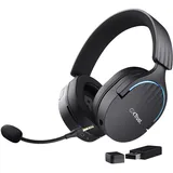 Trust Fayzo Gaming Over Ear Headset Bluetooth® Virtual Surround Schwarz