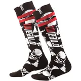 O'Neal Pro MX Socken 3er Pack Schwarz/Weiß/Rot One Size