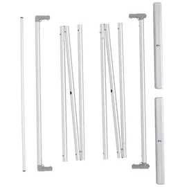 Showdown Displays Showdown Raumteiler Deko - 85-200 Botanische Blätter - Grün - Schwarzer Rahmen