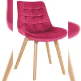 CLP Stuhl Brook Samt rot