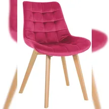 CLP Stuhl Brook Samt rot