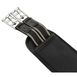 Equinate Langgurt Fremont Sattelgurt 110 cm Schwarz